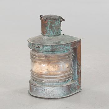 A 20th century ship's lantern by C.M Hammar.