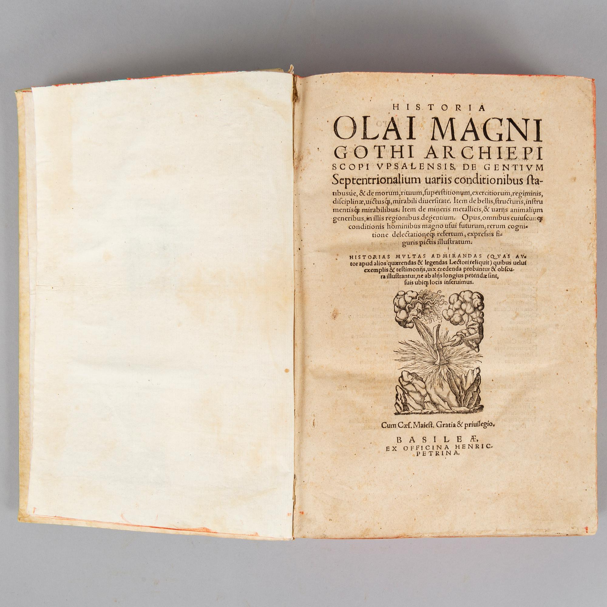 Olaus Magnus, Basel 1567.
