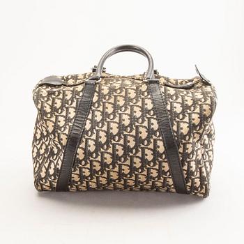 Christian Dior, bag and wallet / key holder, 1970s-80s.