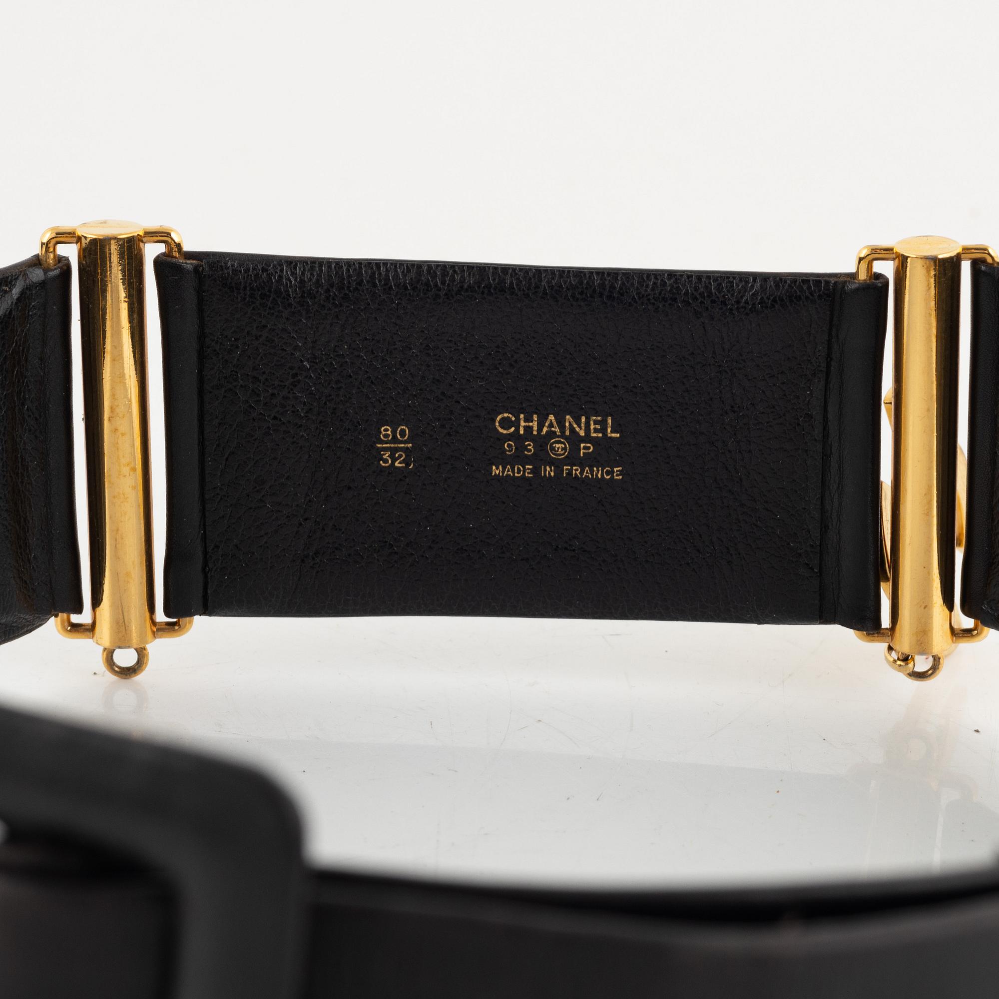 Chanel, skärp, storlek 80, 1993.