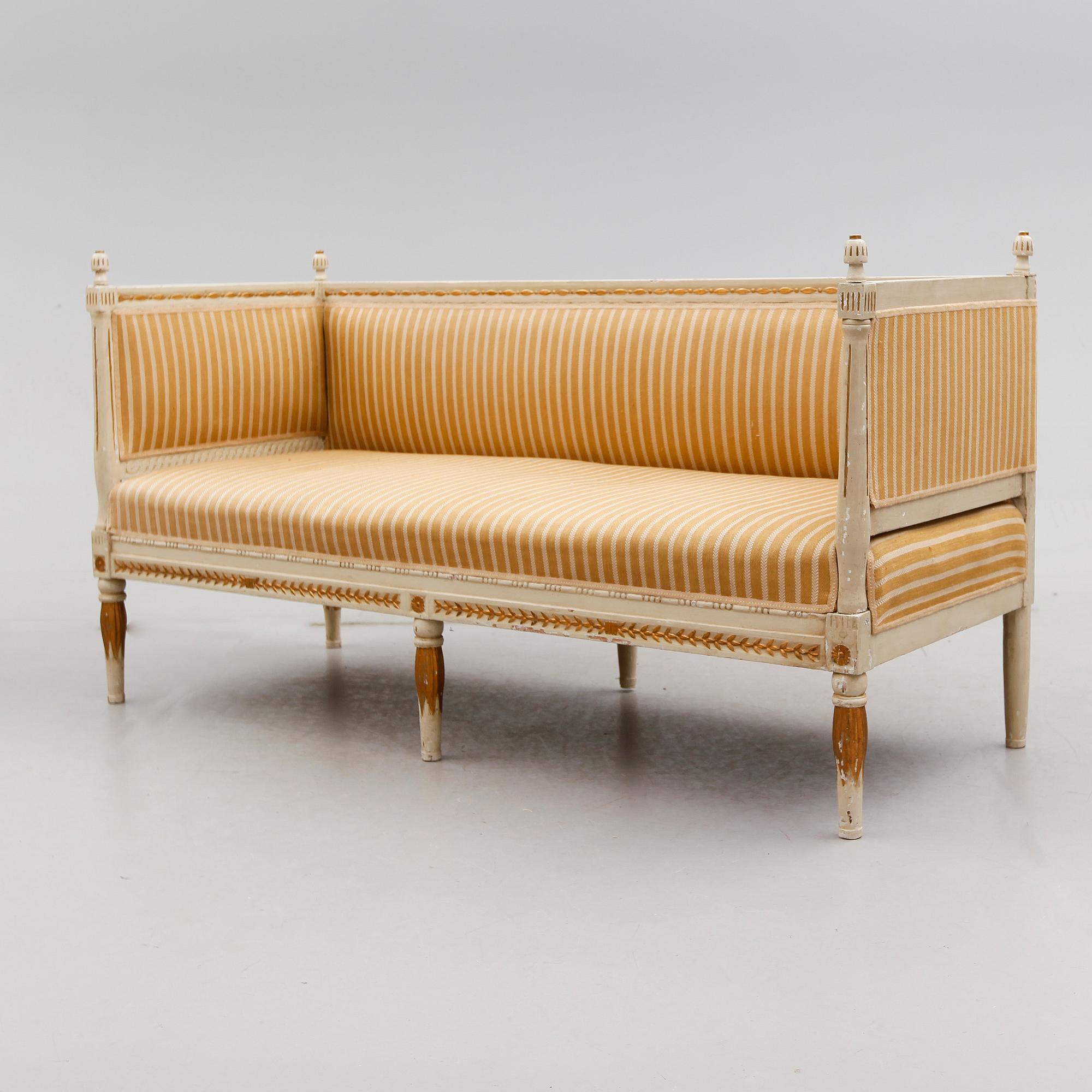 SOFFA, sengustaviansk, 1700-talets slut.
