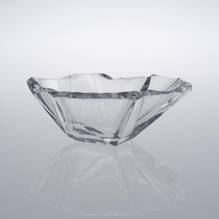 TAPIO WIRKKALA, SKÅL. Isbit. Sign. Tapio Wirkkala, Iittala.