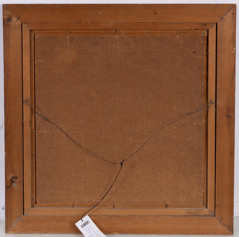 Karin Parrow, White house in a lush landscape.