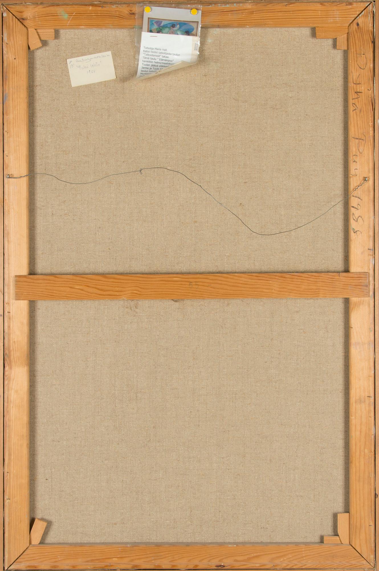 Maria Hall-Suhonen, "Pyhä puu" (Sacred tree).