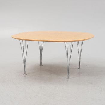 Bruno Mathsson & Piet Hein, a 'Supercirkeln' coffee table, Bruno Mathsson International.