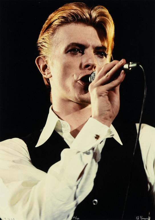 Edward Finnell, "David Bowie", 1976.