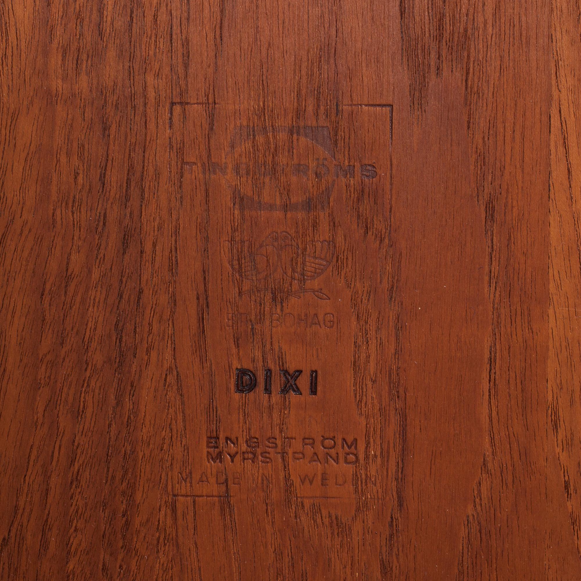 SÄNGBORD, ett par, "Dixi", Tingströms, 1900-talets andra hälft.