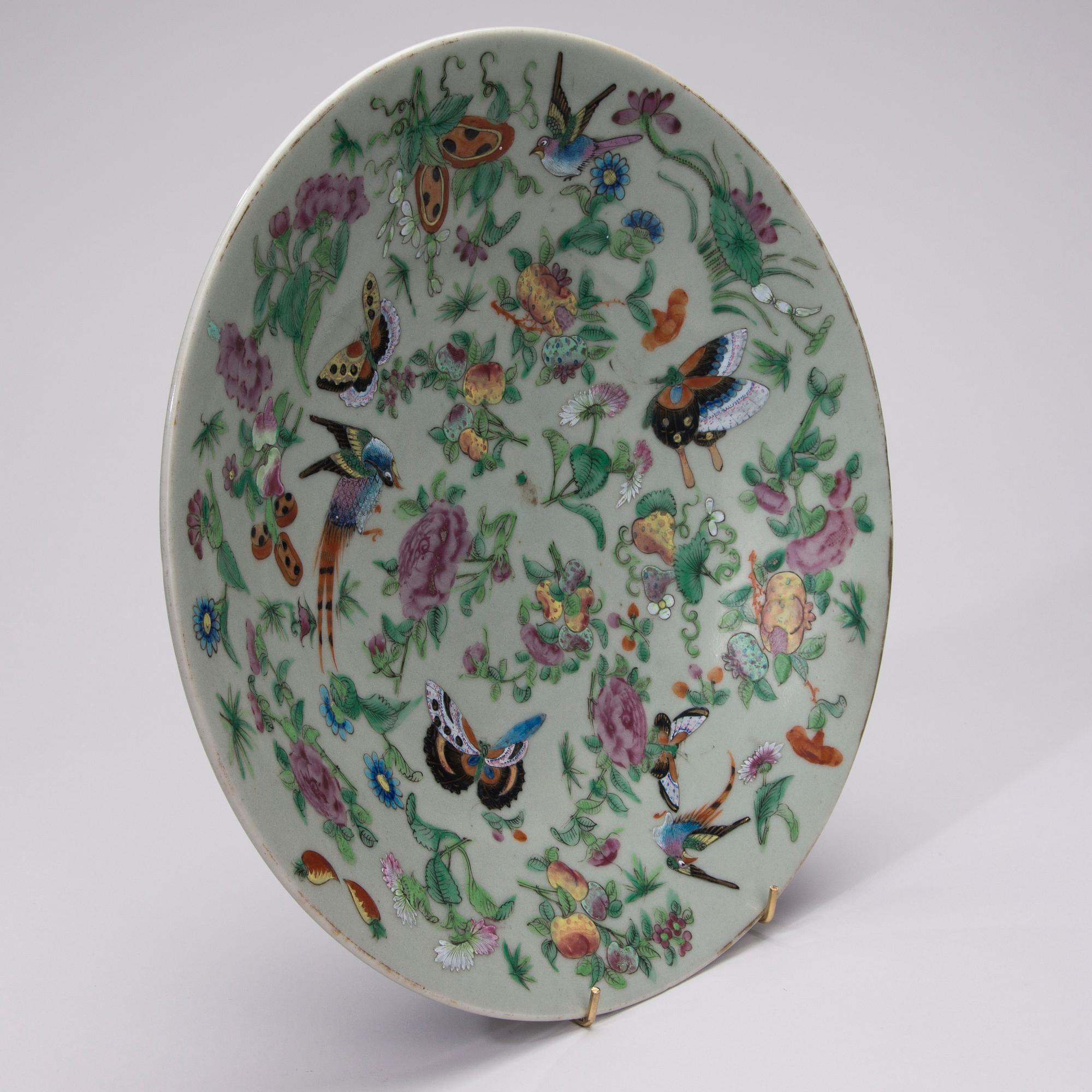 FAT, porslin, Kina 1800-talets första hälft.