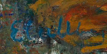 ERLAND CULLBERG, oil on canvas, signed.