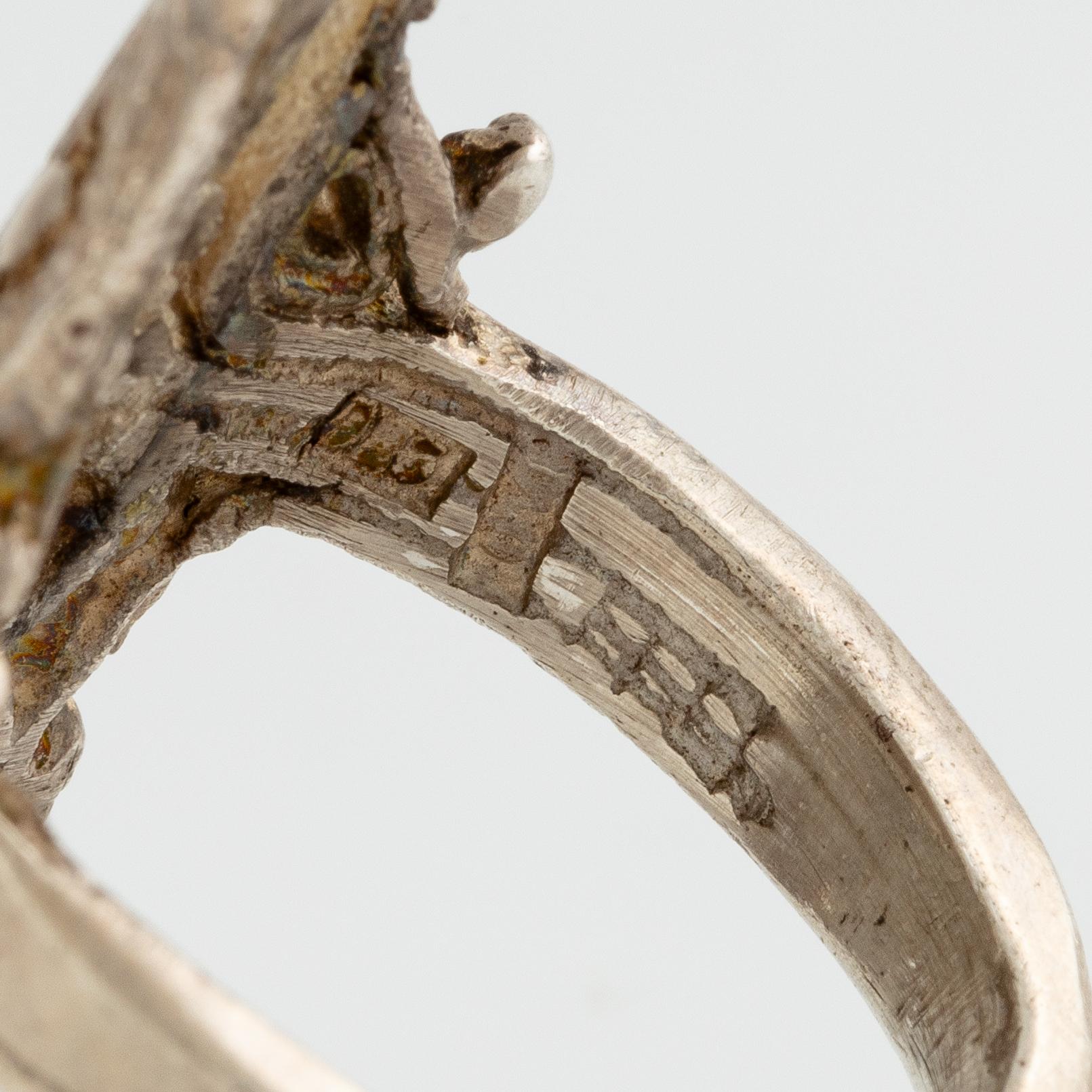 Lars Arby, six rings, silver. Gothenburg, among others, 1966 and 1976.