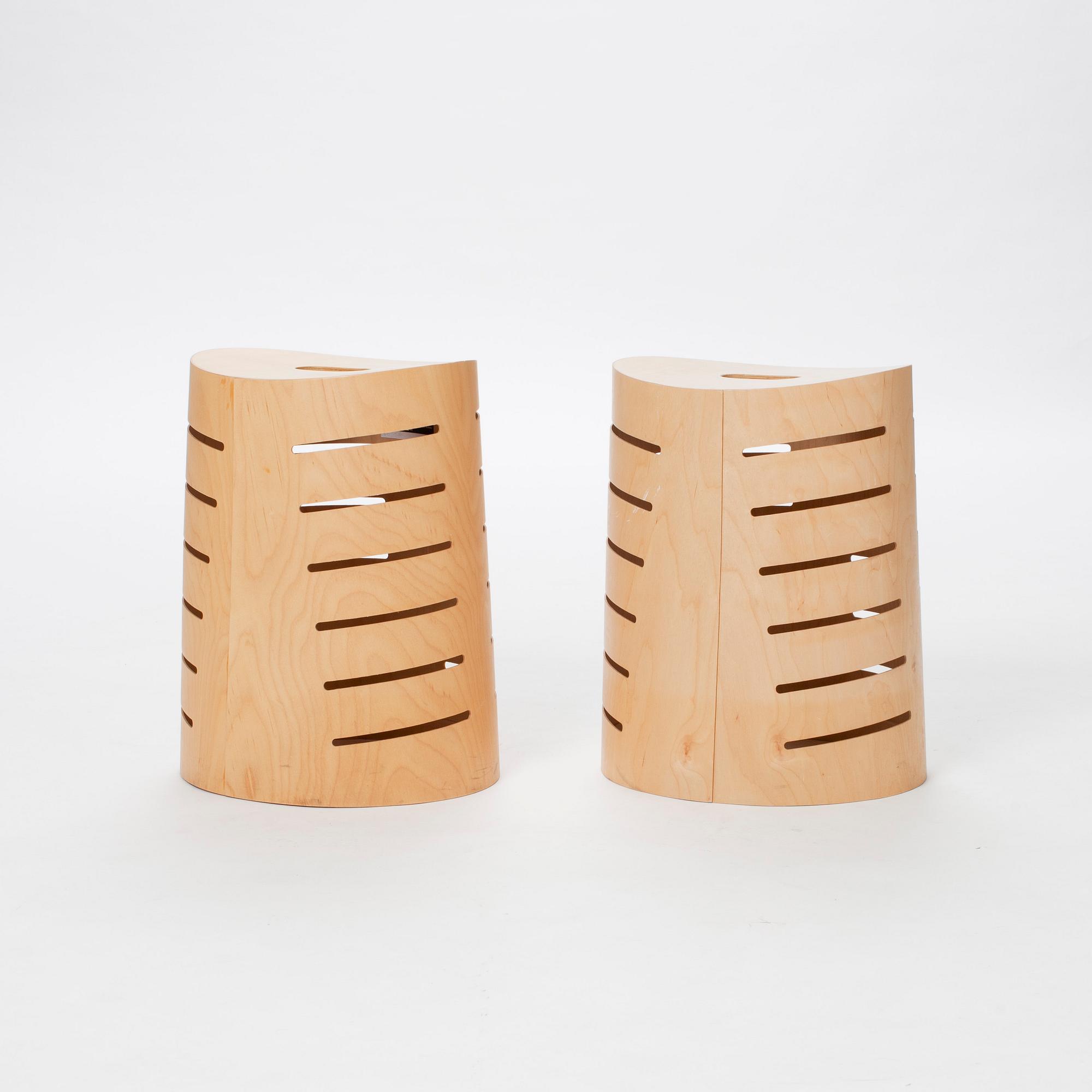 PALLAR, ett par, Modell TC, Ruud Jan Kokke, Designum, Nederländerna, 1990-tal.