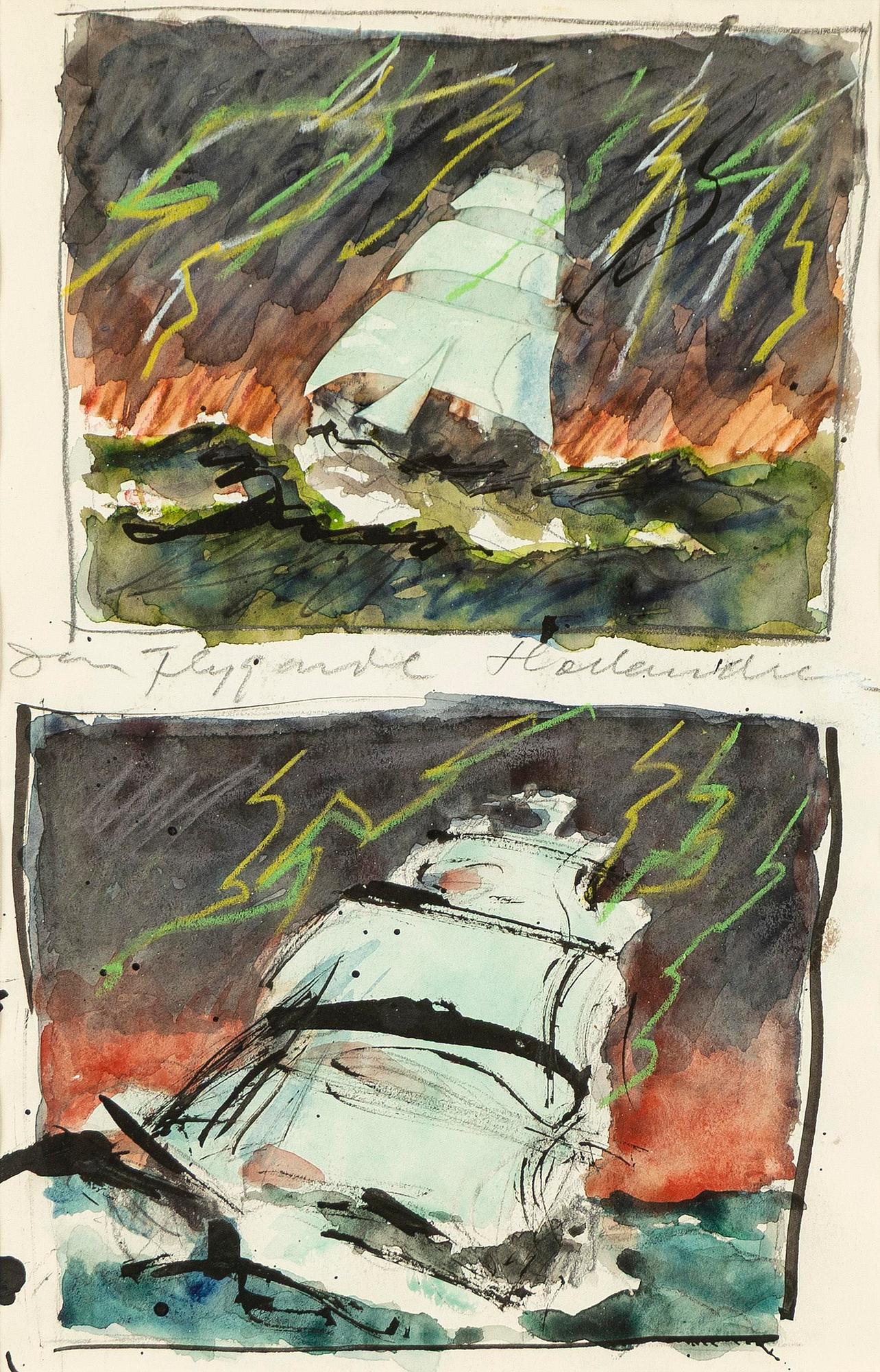 Gösta Werner, "Den flygande holländaren".