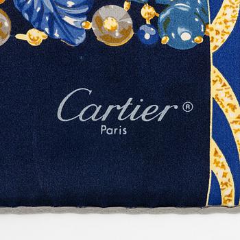 Cartier, scarf.