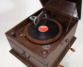 VEVGRAMMOFON, ek, tidigt 1900-tal.