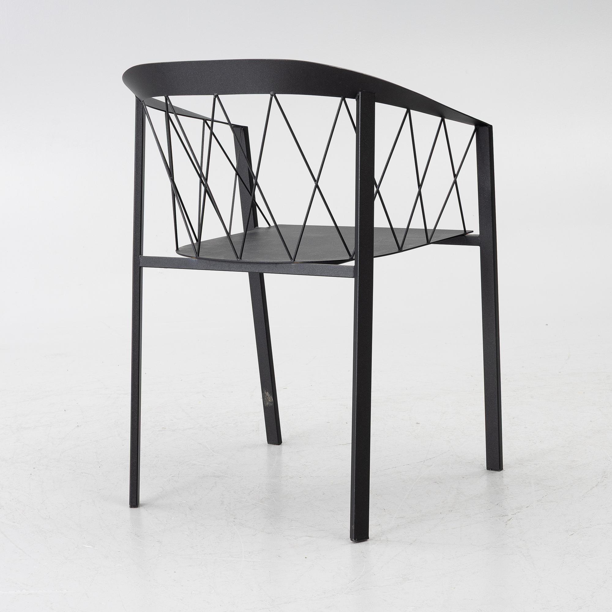 Ida L. Hildebrand, armchair, “My Chair Net”, Friends & Founders, contemporary.