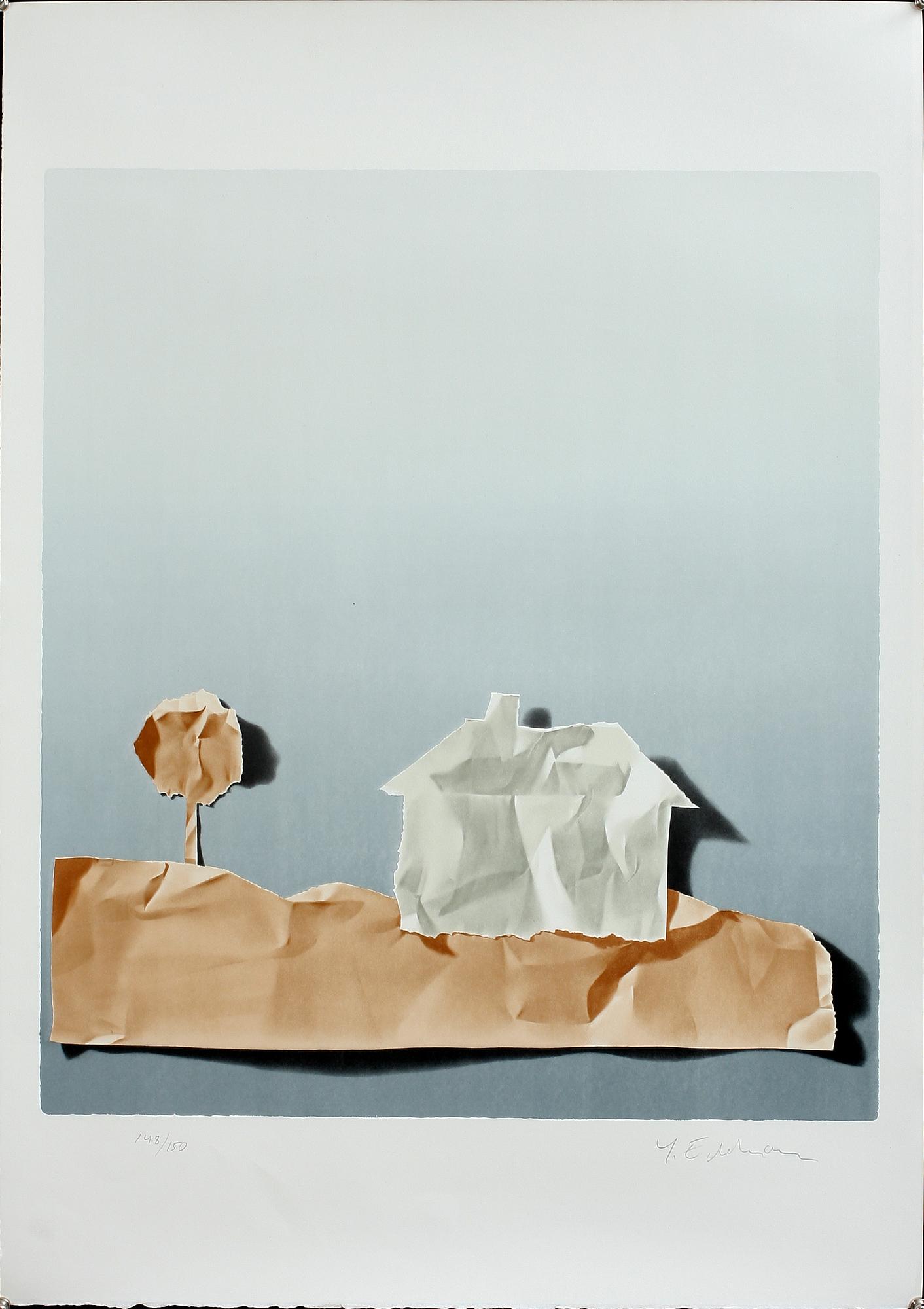 YRJÖ EDELMANN, färglitografi, sign o numr 148/150.