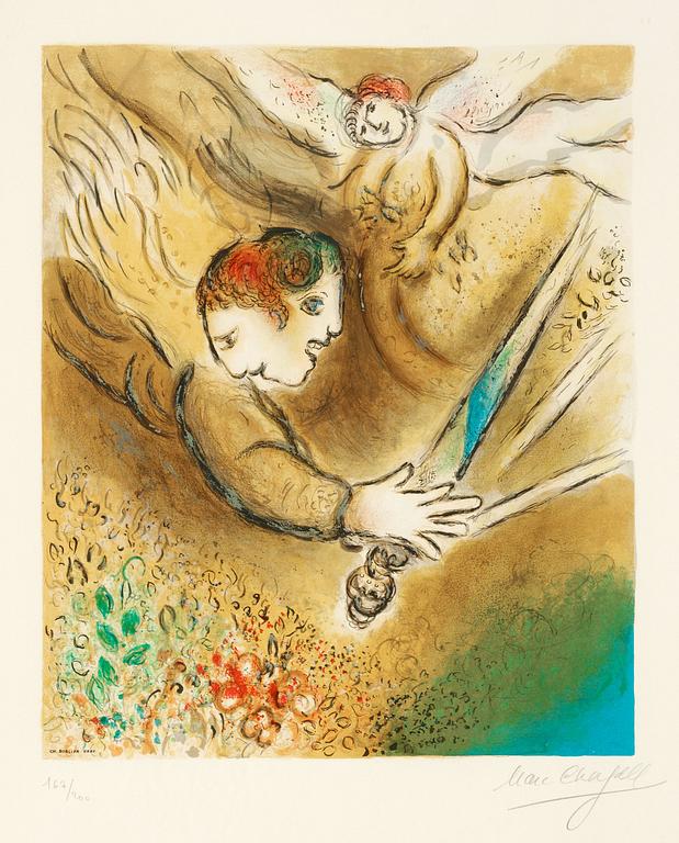 Marc Chagall (Efter), "L'Ange du jugement".