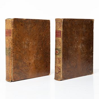 Two volumes of Cooks travels, with 37 engraved plates + maps and charts.