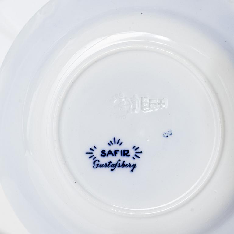 Wilhelm Kåge, A cream ware dinner service, Sweden, Gustafsberg, Wilhelm Kåge, Safir. (49 pieces).