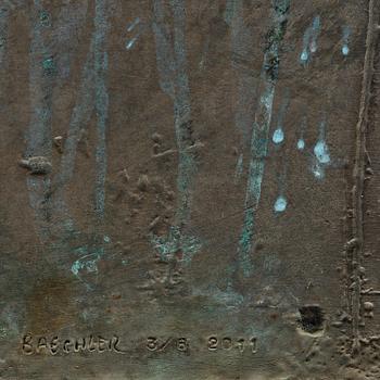 Donald Baechler, "Man with Hat".