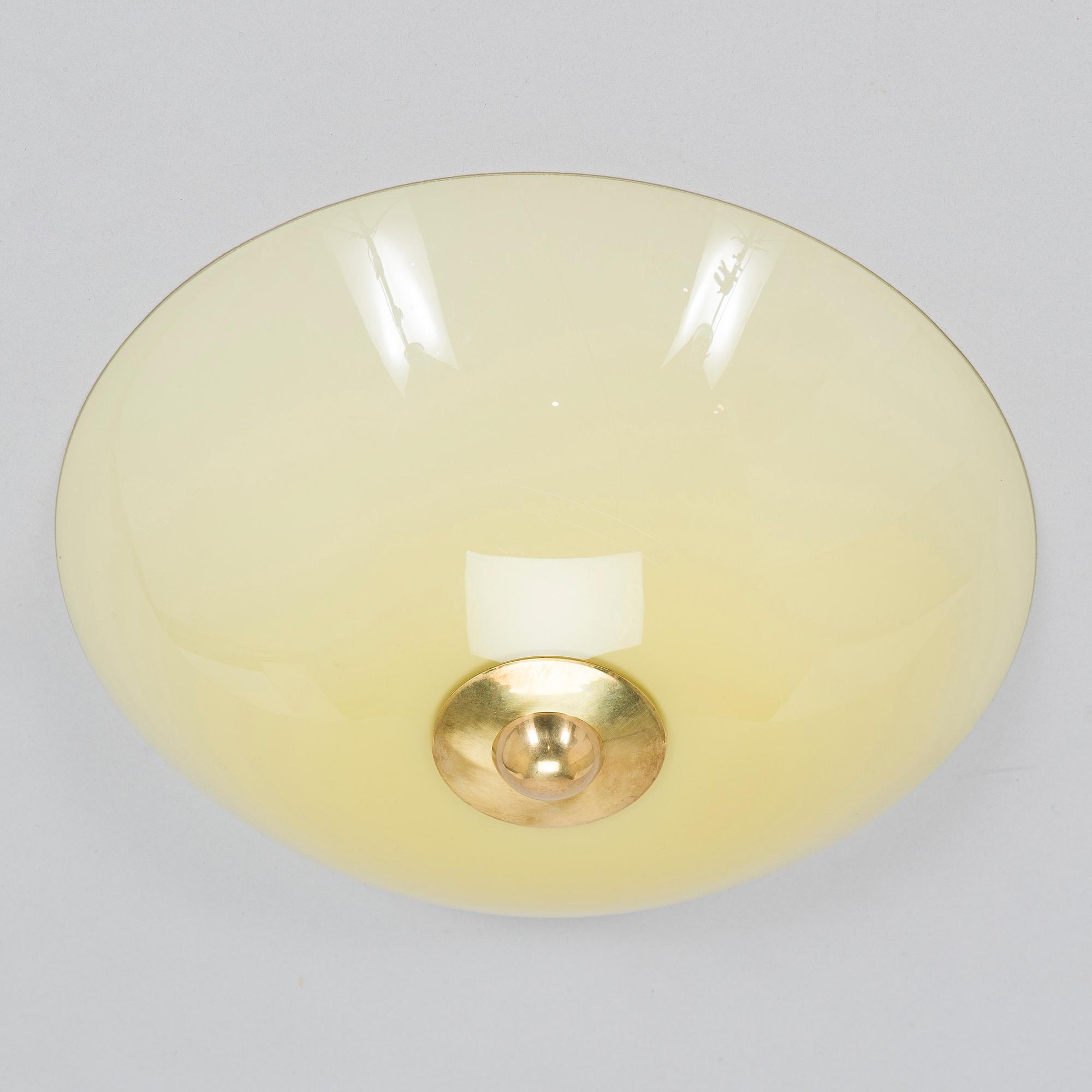 Paavo Tynell, taklampa /plafond för Taito 1900-talets mitt.