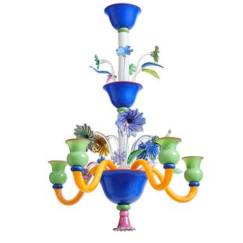 81. Jonas Rooth, a glass chandelier, Kivik, 1998.