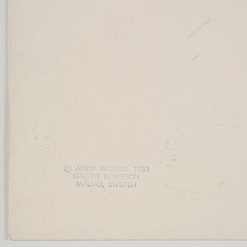 Andy Warhol, "Three portraits of Ingrid Bergman by Andy Warhol".