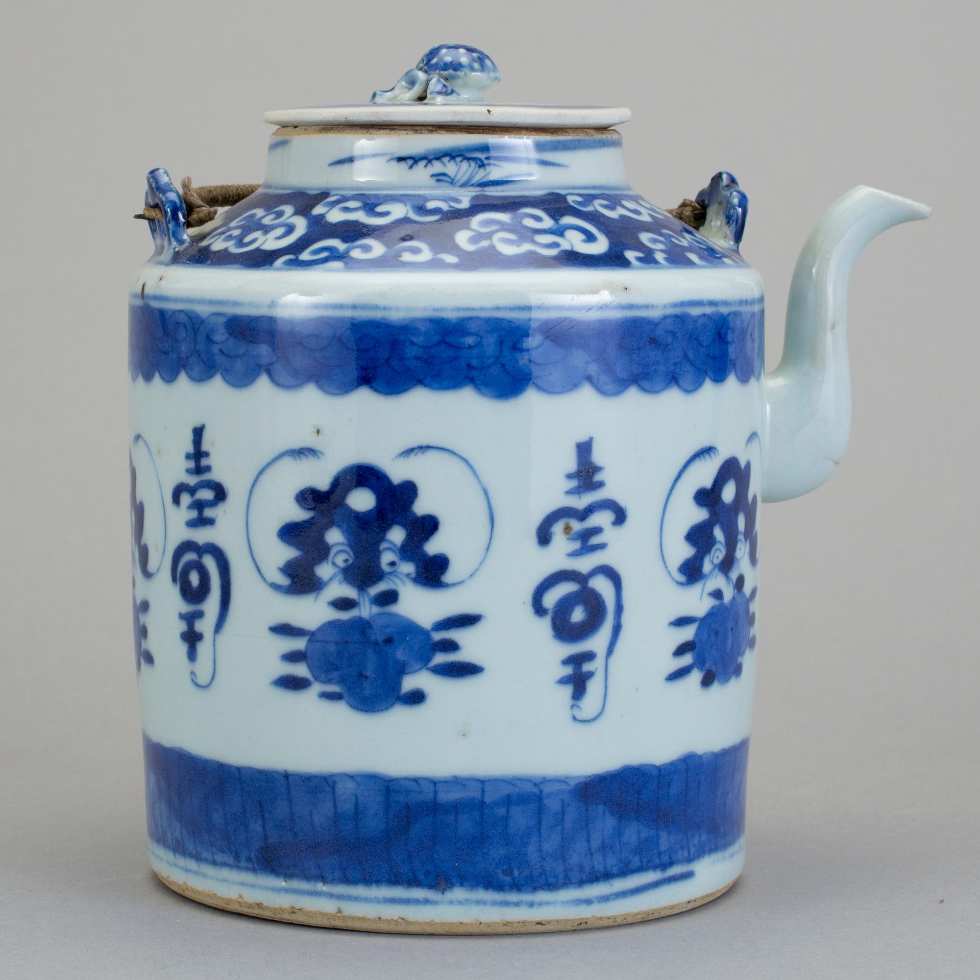 KANNA, porslin, Kina, 1900-tal.