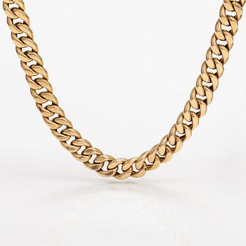 A 14K gold necklace. Kari Rosti, Helsinki 2000.