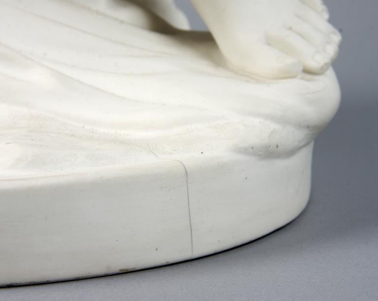 STATYETT, parian, GustaFsberg, 1891.