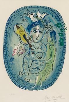 316. Marc Chagall, "Le jeu".