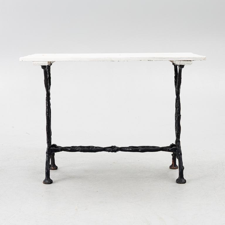 Garden table, early 20th century.