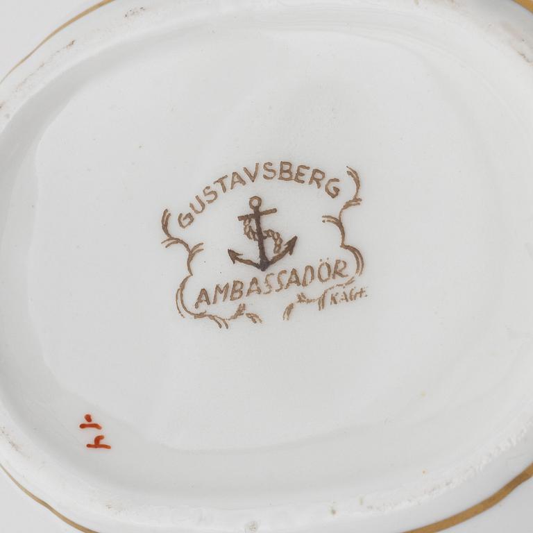Wilhelm Kåge, a 37-piece 'Ambassadör' porcelain coffee service, Gustavsberg.
