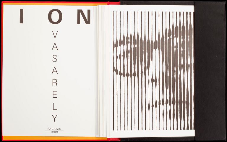 VICTOR VASARELY, mapp med 7 färgserigrafier, signerade o numrerade 131/250.