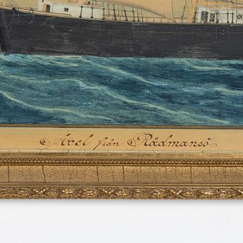 Unknown artist, late 19th century, "Axel från Rådmansö".