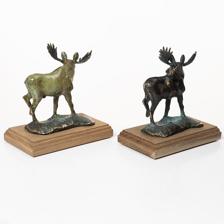 Torbjörn Forsberg, Moose bull, 2 pcs.