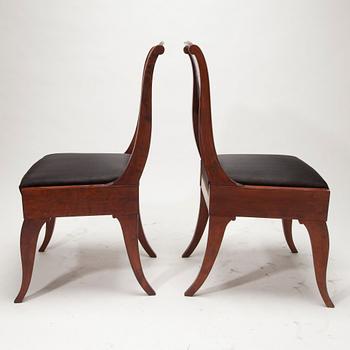 STOLAR, 2 st, biedermeier, 1800-talets slut.