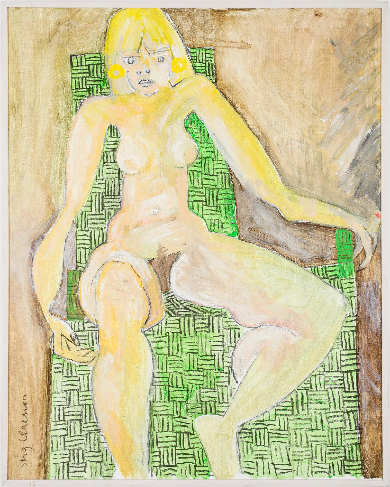 STIG CLAESSON (SLAS), olja på duk.