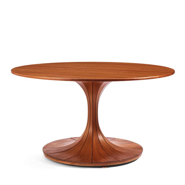 Karl Erik Ekselius, a dining table, J.O Carlssons Möbel AB, Vetlanda, Sweden 1971.