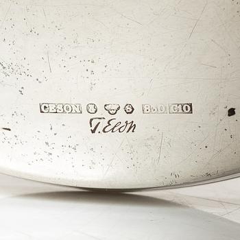 Tore Eldh, A pair of silver candlesticks, Ceson, Gothenburg, 1977.