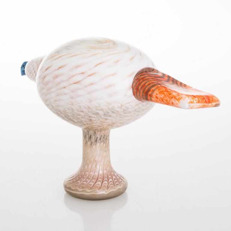 OIVA TOIKKA, a glass sculpture signed O. Toikka Nuutajärvi Pale Male 224/1000.