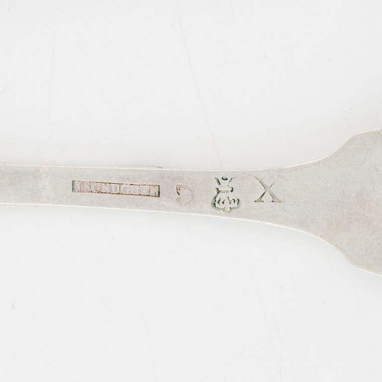 Bestick, 36 st, silver, Finland och Ryssland.