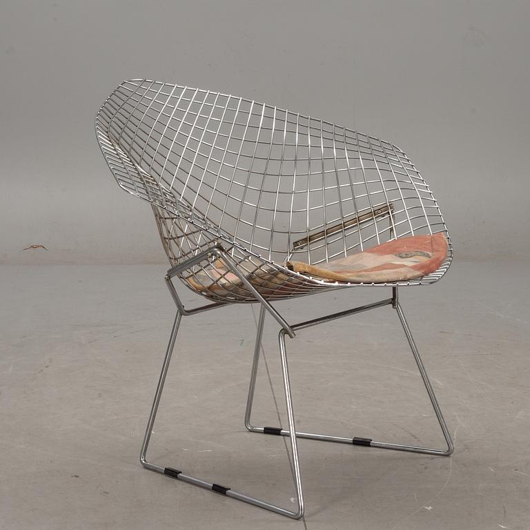 FÅTÖLJ, "Diamond chair", Harry Bertoia, Knoll, 1960/70-tal.