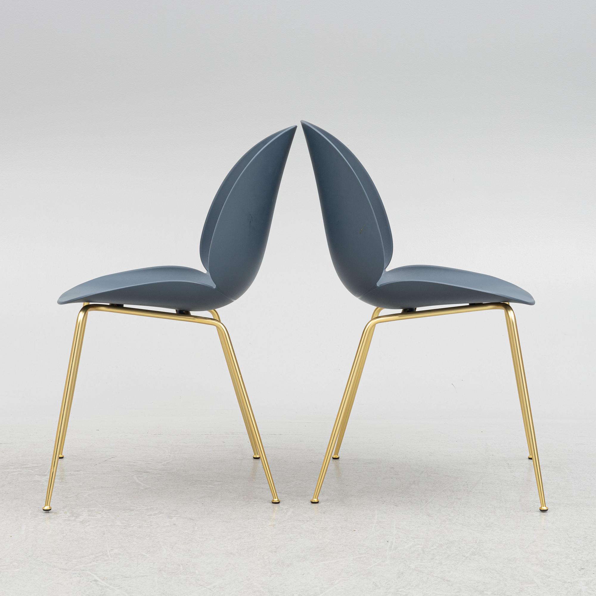 GamFratesi, a pair of 'Beetle chairs', Gubi.