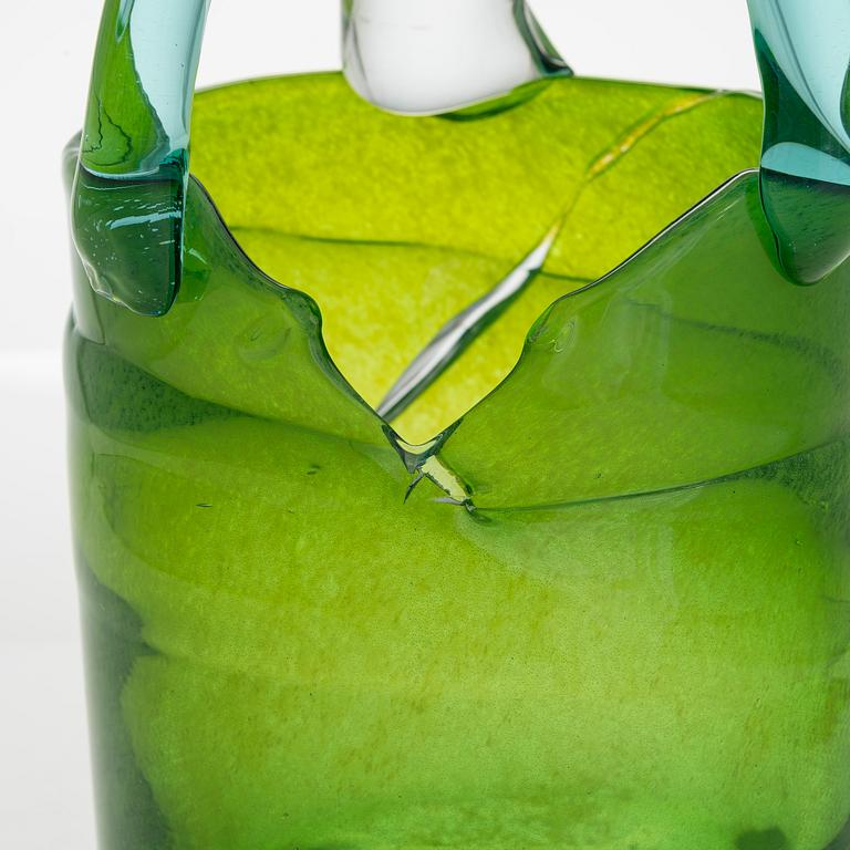 Oiva Toikka, "Pampula" malja / veistos, signeerattu Oiva Toikka Nuutajärvi Notsjö.