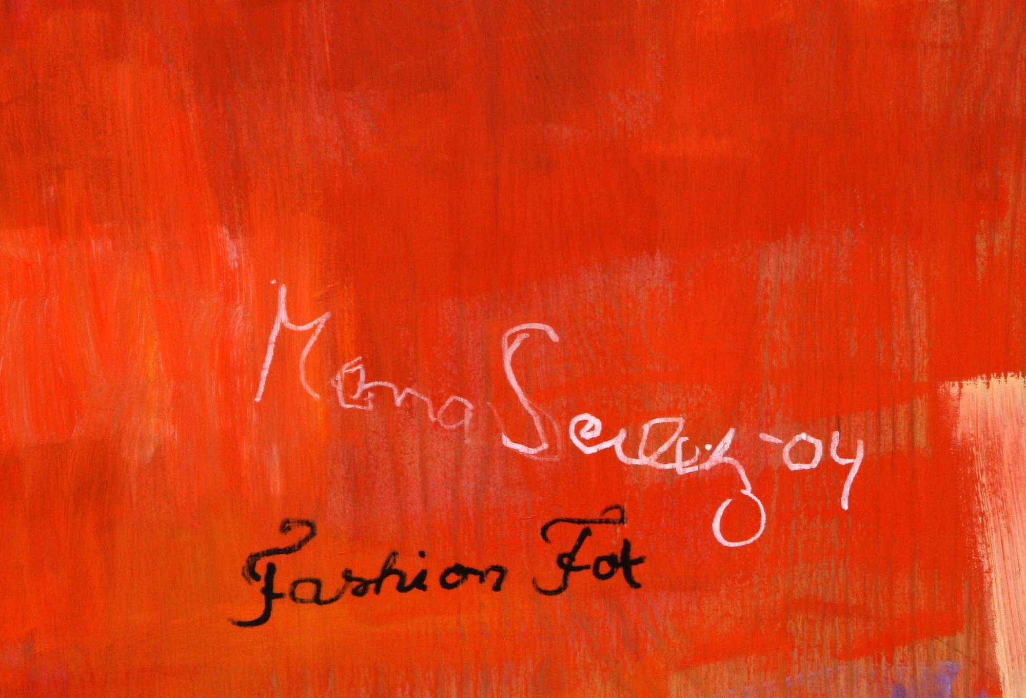 MONA SEILITZ, olja på pannå, sign o dat- 04.