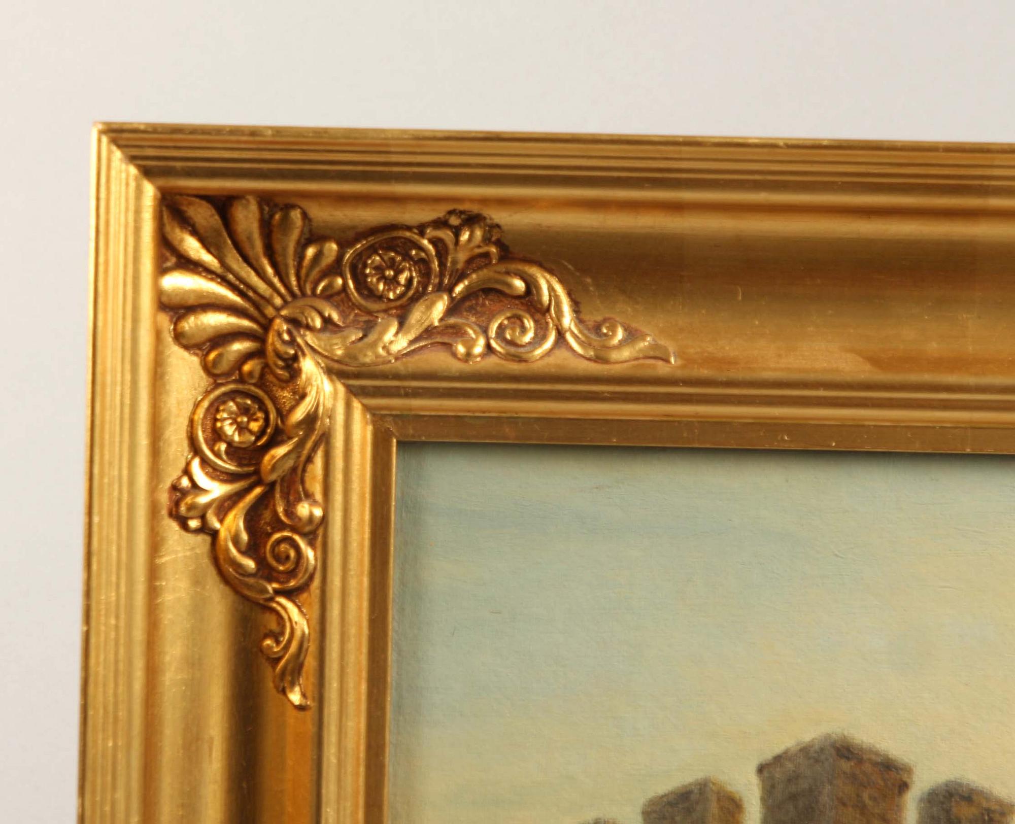 ANDERS TRULSON, olja på duk, sign.