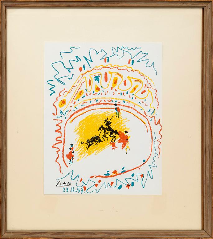 Pablo Picasso, after, "The Little Bullfight".