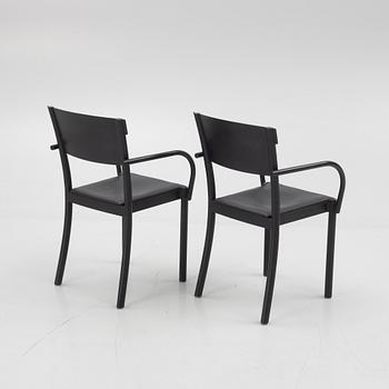 Åke Axelsson, armchairs 7 pcs, "Light and Easy", Gärsnäs.