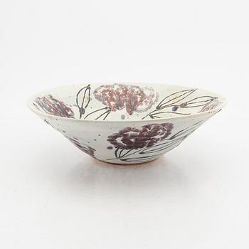 Eva Bengtsson, a signed stoneware bowl.